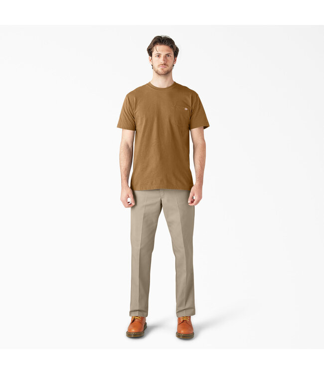 DICKIES HEATHER HEAVYWEIGHT SS POCKET TEE