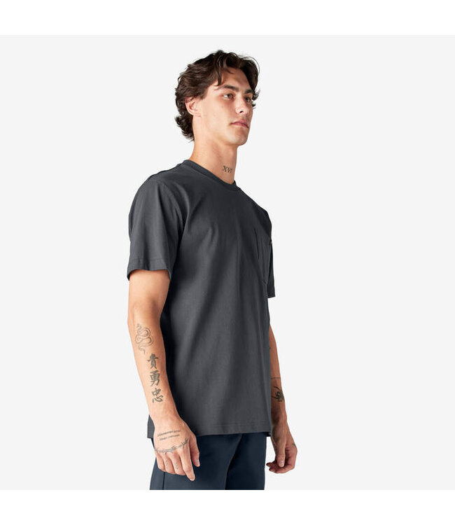 DICKIES HEATHER HEAVYWEIGHT SS POCKET TEE