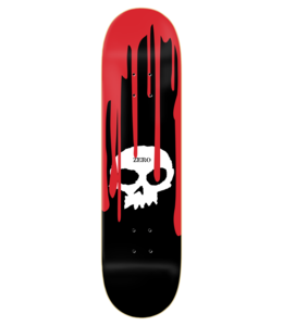 ZERO SKATEBOARDS SINGLE SKULL BLOOD