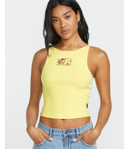 Billabong Go For It Tank Top Yellow