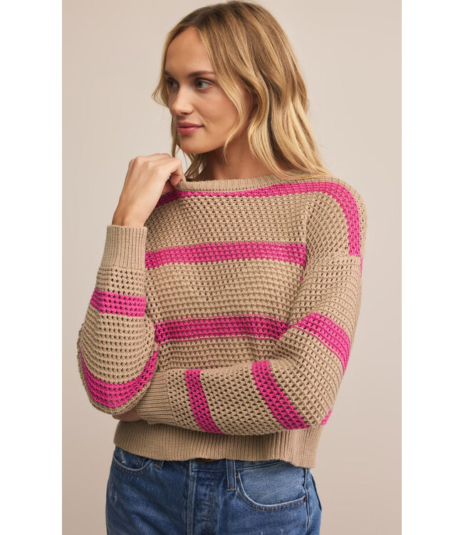 Z SUPPLY BROADBEACH STRIPED SWEATER