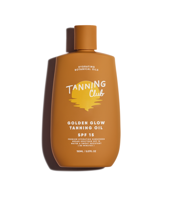 TANNING CLUB GOLDEN GLOW TANNING OIL