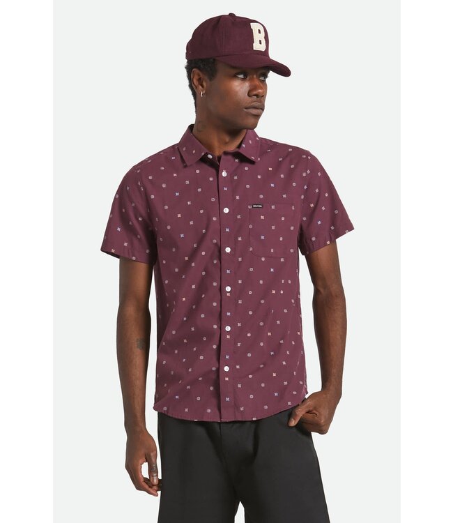 Brixton CHARTER PRINT S/S WVN