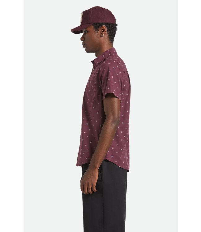 Brixton CHARTER PRINT S/S WVN