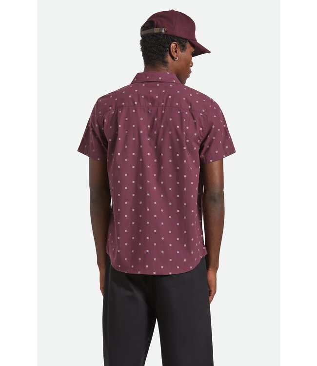 Brixton CHARTER PRINT S/S WVN