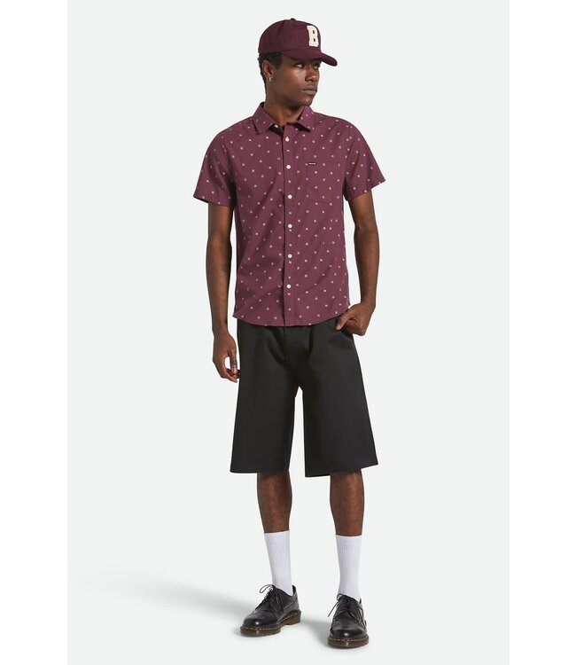 Brixton CHARTER PRINT S/S WVN