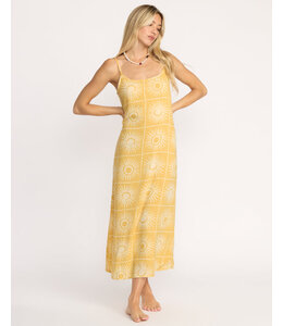 Billabong Sun Glow Maxi Dress Yellow