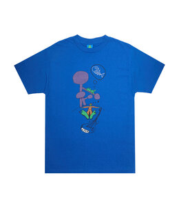 FROG SKATEBOARDS Snoozer Tee Shirt Blue