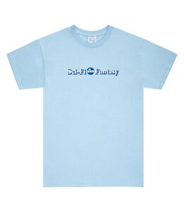 SCI-FI FANTASY Desk Logo Tee Shirt Blue