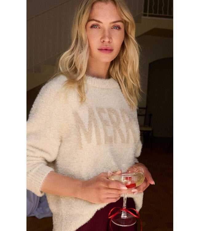 Z SUPPLY MERRY GOLD SWEATER