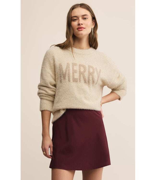 Z SUPPLY MERRY GOLD SWEATER