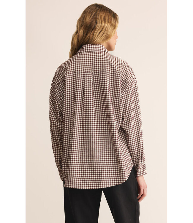 Z SUPPLY RIVER PLAID JACKET