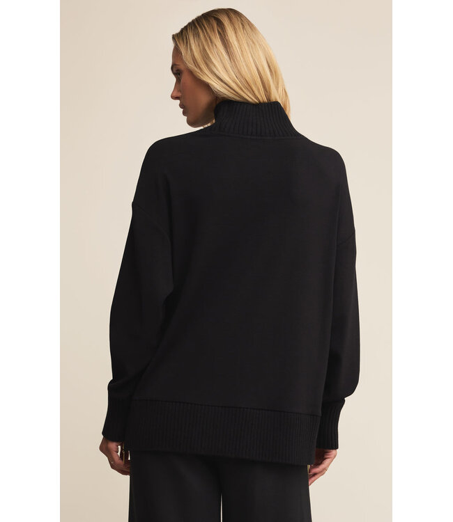 Z SUPPLY SABLE RIB SWEATSHIRT