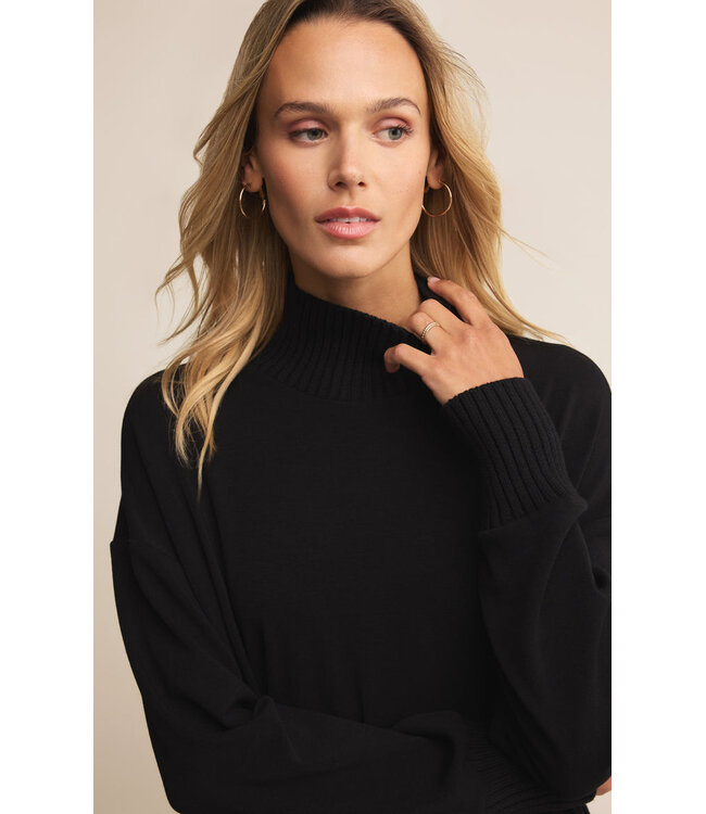 Z SUPPLY SABLE RIB SWEATSHIRT