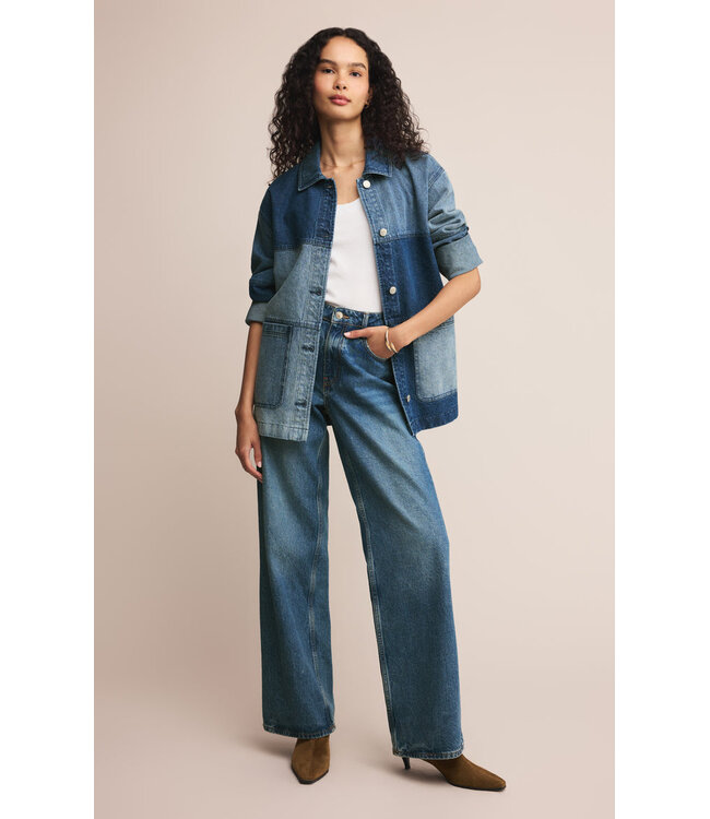 Z SUPPLY ON THE ROAD COLOR BLOCK JACKET