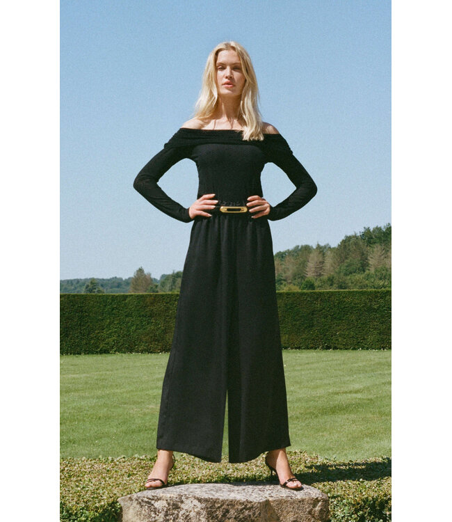 Z SUPPLY WHIMSY OFF SHOULDER MESH TOP