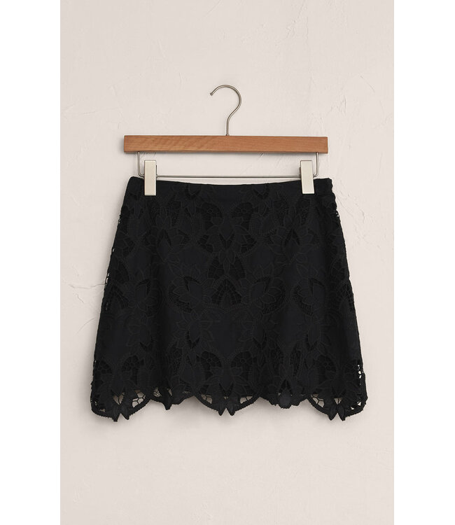 Z SUPPLY SIREN LACE MINI SKIRT