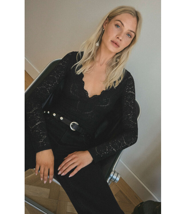Z SUPPLY NIGHTFALL LACE BODYSUIT