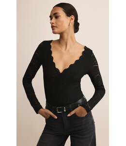 Z SUPPLY NIGHTFALL LACE BODYSUIT
