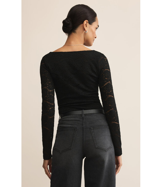 Z SUPPLY NIGHTFALL LACE BODYSUIT