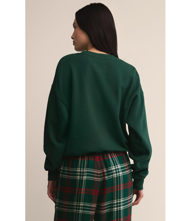 Z SUPPLY HOLIDAY SWEATSHIRT