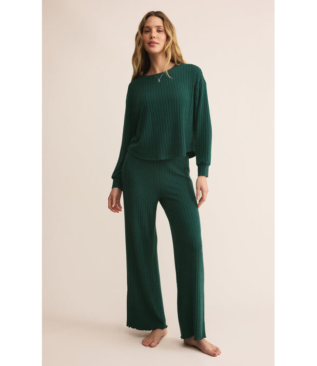 Z SUPPLY ELFIE RIB LS TOP