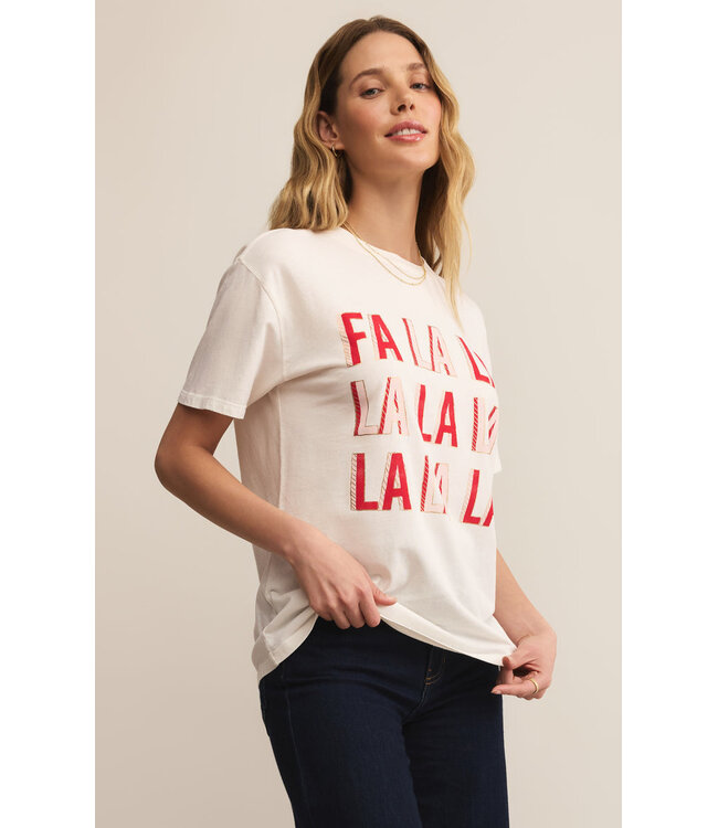 Z SUPPLY FALALALA BOYFRIEND TEE