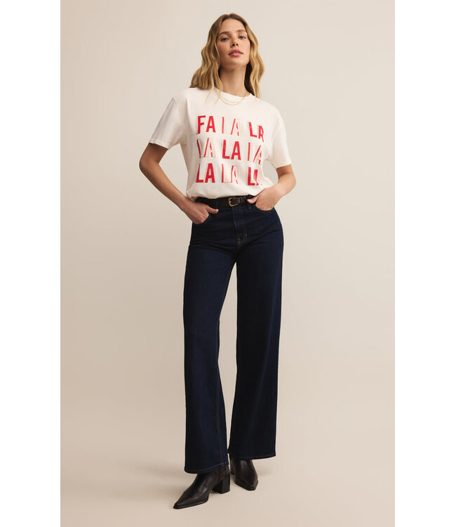 Z SUPPLY FALALALA BOYFRIEND TEE