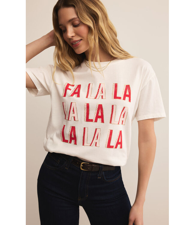 Z SUPPLY FALALALA BOYFRIEND TEE
