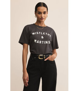 Z SUPPLY MISTLETOE BOYFRIEND TEE