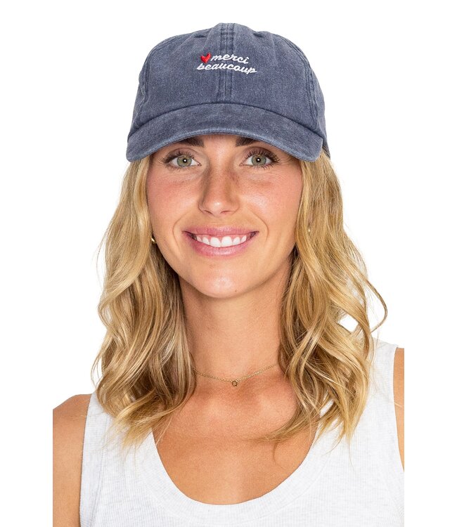 FRIDAY FEELIN MERCI BEAUCOUP DAD CAP