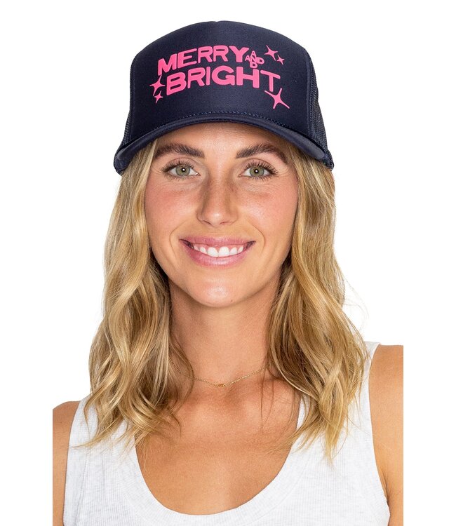 FRIDAY FEELIN MERRY & BRIGHT TRUCKER