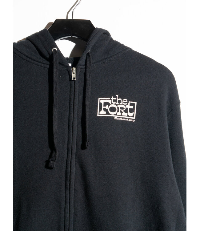 THE FORT FORT RETRO ZIP UP HOODY