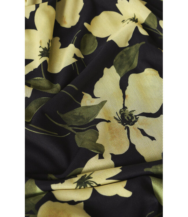 Z SUPPLY EDA REN FLORAL MESH MIDI SKIRT