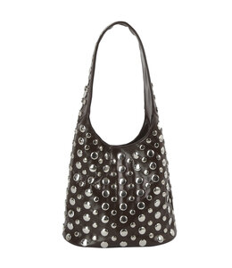 JOIA STUDDED BUCKET PURSE