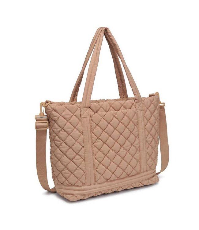 JOIA QUILTED TRAVEL TOTE