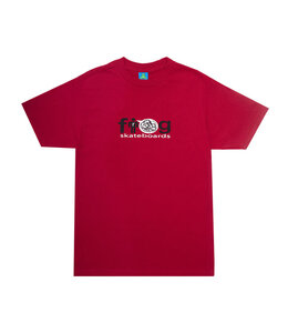FROG SKATEBOARDS Trash Talk Tee Shirt Red