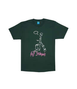 FROG SKATEBOARDS Skater Tee Shirt Green
