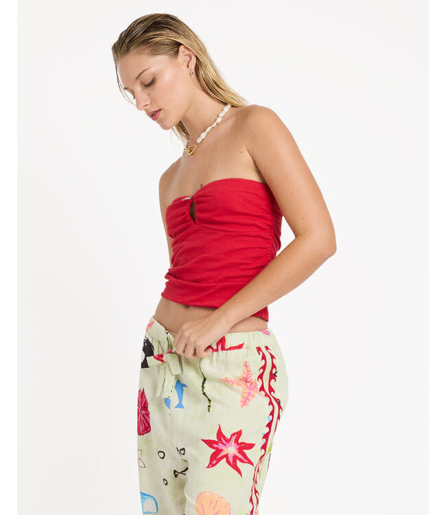 Billabong LOTTIE HALL SPLASHER KNT TUBE TOP