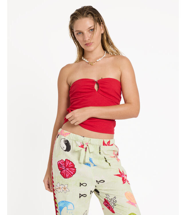 Billabong LOTTIE HALL SPLASHER KNT TUBE TOP