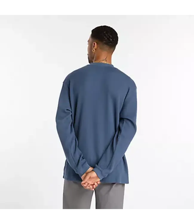 NEW BALANCE WAFFLE KNIT LS HENLY