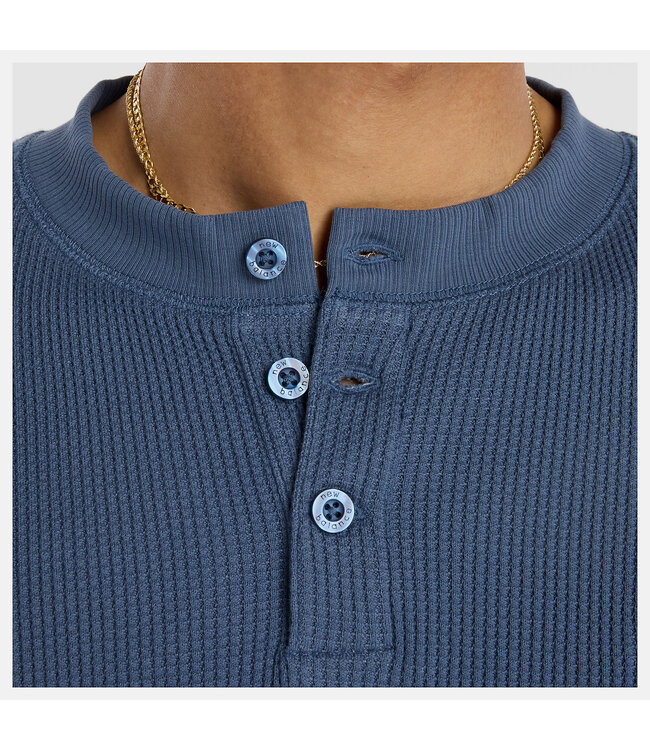 NEW BALANCE WAFFLE KNIT LS HENLY