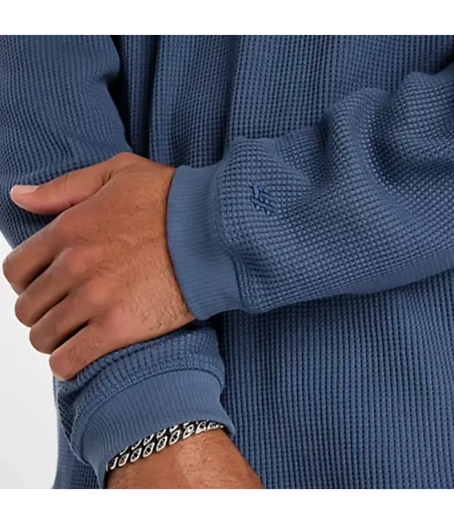 NEW BALANCE WAFFLE KNIT LS HENLY