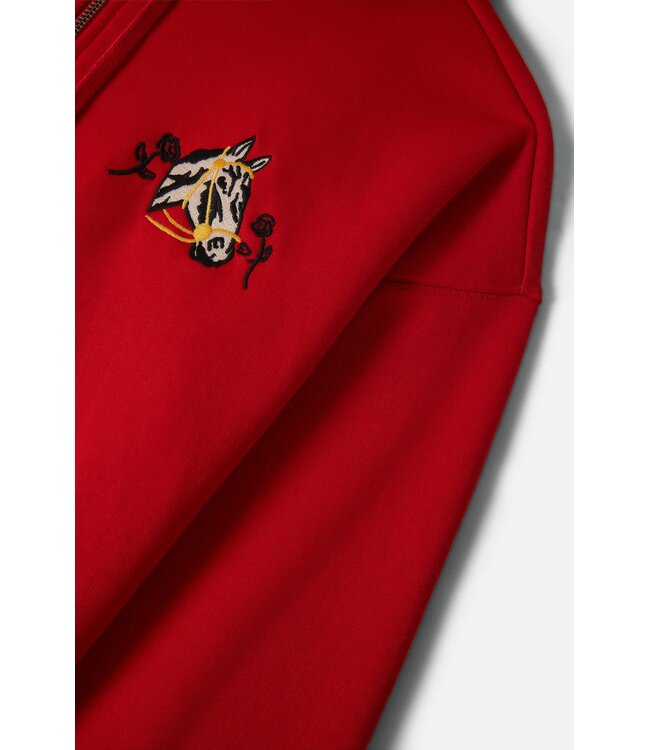 Brixton TROPHY HORSE CROPPED ZIP HOOD