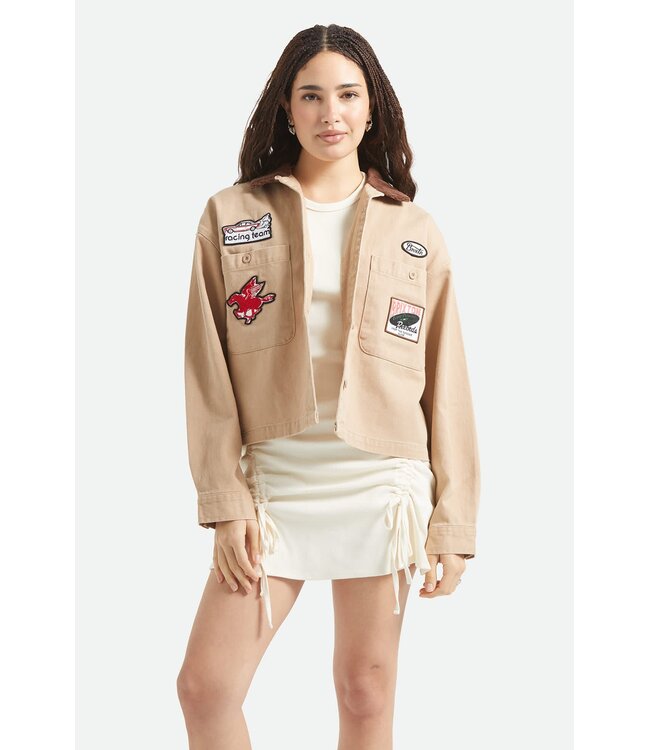 Brixton UTOPIA PATCHWORK OVERSHIRT