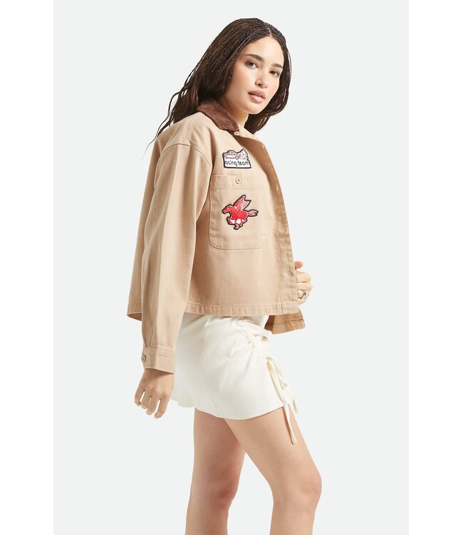 Brixton UTOPIA PATCHWORK OVERSHIRT