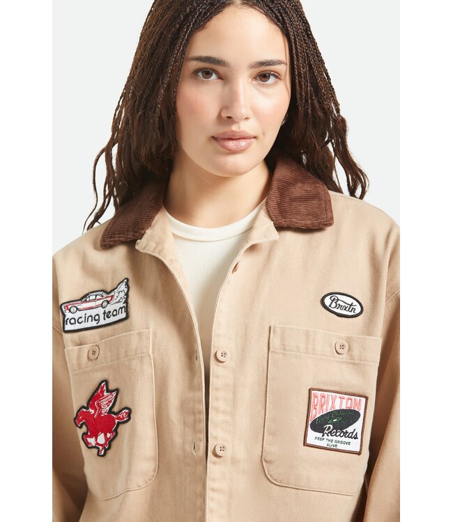 Brixton UTOPIA PATCHWORK OVERSHIRT