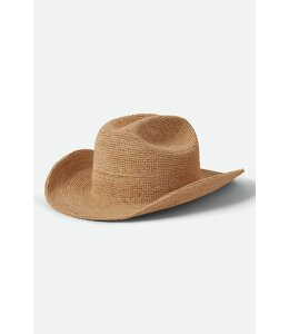 Brixton ODESSA STRAW PACKABLE COWBOY HAT