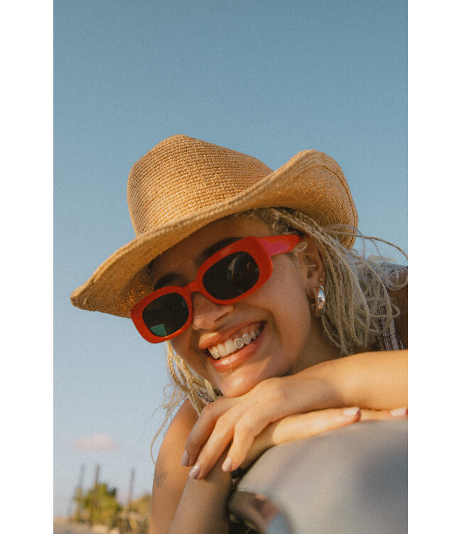 Brixton ODESSA STRAW PACKABLE COWBOY HAT