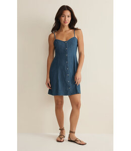 Z SUPPLY ANGEL EYES DENIM MINI DRESS